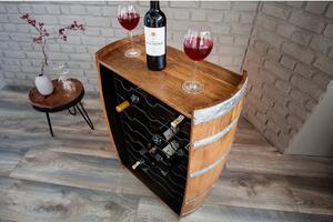 Vinotéka stôl 37373 65x30cm Winebar Drevo Mango-Komfort-nábytok