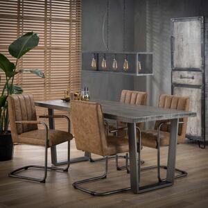 Jedálenský stôl 22-01 180x90cm Solid mango clay-Komfort-nábytok