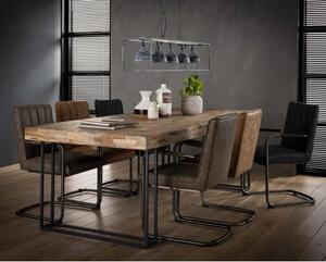 Jedálenský stôl 26-11 240x100cm Teca -Komfort-nábytok