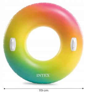 Nafukovacie dúhové koleso 119cm INTEX