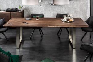 Jedálenský stôl 39336 200x100cm Artwork drevo Acacia-Komfort-nábytok