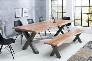 Jedálenský stôl Mammut X 39308 300x105cm drevo Acacia-Komfort-nábytok