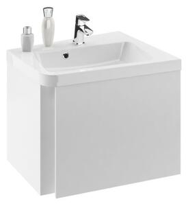 Kúpeľňová skrinka pod umývadlo Ravak 10° 65x54 cm biela X000000748