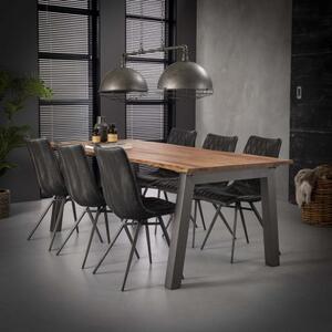 Jedálenský stôl 25-08 210x95cm Drevo Acacia natural-Komfort-nábytok