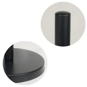 Erga príslušenstvo, zásobník na toaletný papier (4 rolky), čierna matná, ERG-YKA-P.SP1-BLK