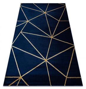 Koberec EMERALD exkluzívny 1013 glamour, styl geometrický granátový / zlatý