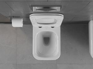 Mexen STELLA, závesné wc s pomaly padajúcim WC sedátkom, 51 x 35 cm, biela, 30680900