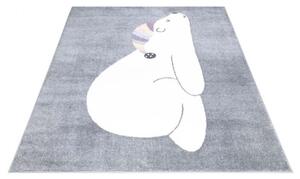 Detský koberec Anime 921 sivý