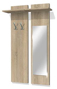 Vešiak do predsiene PR 01 dekor lamina: dub sonoma, Variant: Variant A
