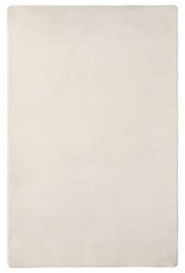 Plyšový koberec krémový 230x160 cm