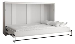 Horizontálna výklopná posteľ HAZEL 120 - matná biela
