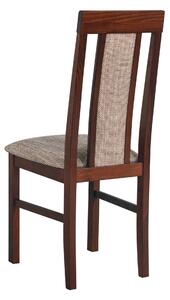 Jedálenská stolička NILA 2 NEW orech/hnedá