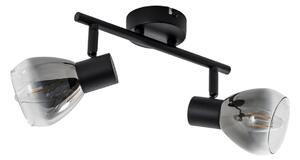 Stropné Lampa Lindby, Pendura, stmievateľné, Sivá, Jedáleň, Kov, Moderný