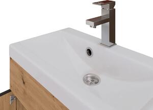 Kúpeľňová zostava TERESITA 5 - dub artisan + sifón a umývadlo ZDARMA