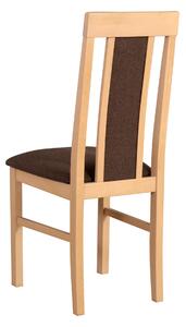 Jedálenská stolička NILA 2 NEW dub sonoma/hnedá