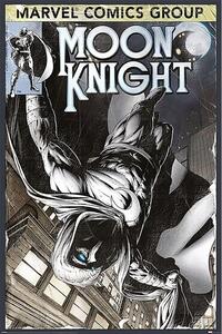 Plagát, Obraz - Moon Knight - Comic Book Cover