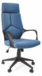 HALMAR Kancelárska stolička Voyan modrá/čierna