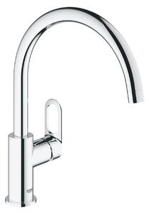GROHE BauLoop - Páková drezová batéria, chróm 31368000