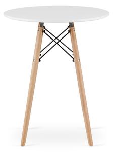 Biely jedálenský stôl OSLO 60x60