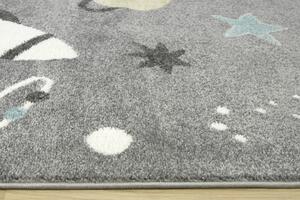 Detský koberec Lima C276A sivý