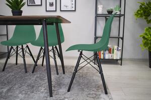 PreHouse Škandinávska stolička zelená - set 4ks