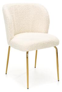 Jedálenská stolička CHOZE, 54x80x64, krémová