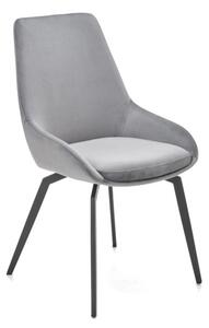 Jedálenská stolička KULI, 49x91x60, šedá