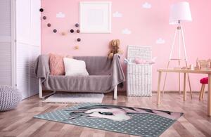 Detský kusový koberec Kids 590 pink