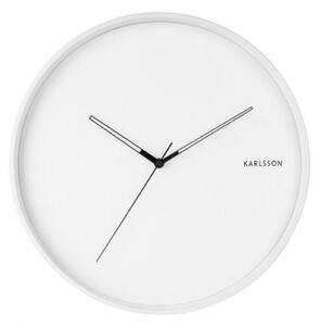 KARLSSON HUE nástenné hodiny Biela
