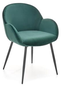 Jedálenská stolička RENER, 59x79x59, zelená