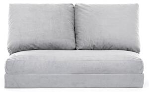 Hanah Home 2-miestna viacúčelová pohovka Taida 120 cm sivá
