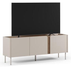 TV stolík v dekore duba v krémovo-prírodnej farbe 140x53x35 cm Lucile – Marckeric