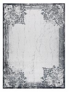 Luxusný kusový koberec akryl Rumia šedomodrý 80x100cm