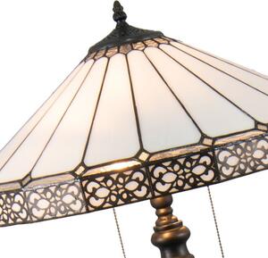 Lampa Tiffany stojacia BEIGE Ø51*160