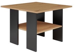 TP Living Konferenční stolek LAWA I dub artisan/černý