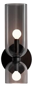 Toolight, nástenné svietidlo 2xE14 APP1208-2W, čierna, OSW-09046