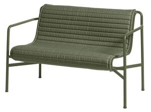 HAY Textilný podsedák Palissade Dining Bench quilted cushion, olive
