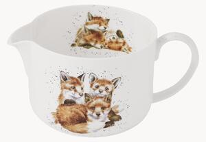 Džbán na miešanie z jemného kostného porcelánu Royal Worcester
