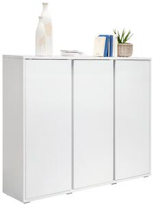 SKRINKA NA TOPÁNKY, biela, 145/120/34 cm Xora - Skrine, regály & police na topánky