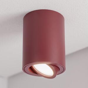 Brilagi - Bodové svietidlo MIA 1xGU10/30W/230V 100x80 mm bordová