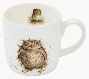 Hrnček z jemného kostného porcelánu What a Hoot