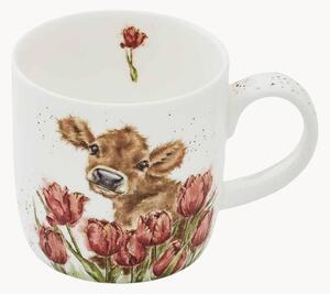 Hrnček z jemného kostného porcelánu Bessie the Cow