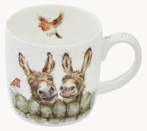 Hrnček z jemného kostného porcelánu Hee Haw