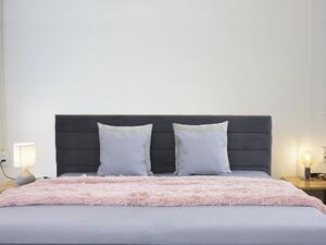 Čalúnená manželská posteľ s úložným priestorom Milada - grafit Rozmer: 140x200