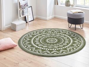 Hanse Home Collection koberce Kusový koberec Celebration 105504 Valencia Green kruh - 140x140 (priemer) kruh cm