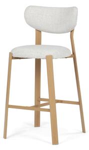 Barová stolička biela AUB-L3125 OAK