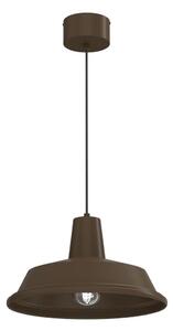 Závesný luster na lanku CLASS 1xE27/15W/230V hnedý