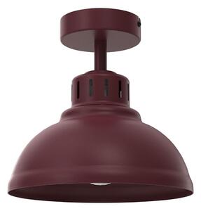 Stropné svietidlo SVEN 1xE27/15W/230V priemer 21 cm bordové