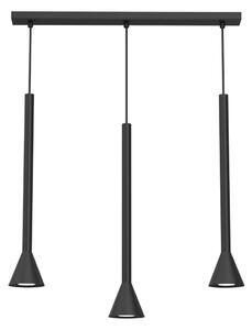 Závesné svietidlo na lanku MAZZO 3xGU10/8W/230V čierne