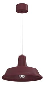 Závesný luster CLASS s lankom 1xE27/15W/230V bordový